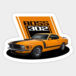 Mustang Boss 302 Sticker